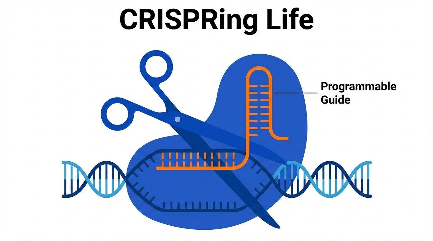 CRISPR-Cas9 illustration